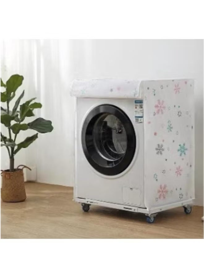 Automatic Washing Machine Cover, Waterproof And Dustproof - Dust And Scratch Resistant Perfect Protection For The Washing Machine - Image 4